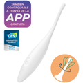 SATISFYER - TWIRLING JOY ESTIMULADOR CLITORIS BLANCO