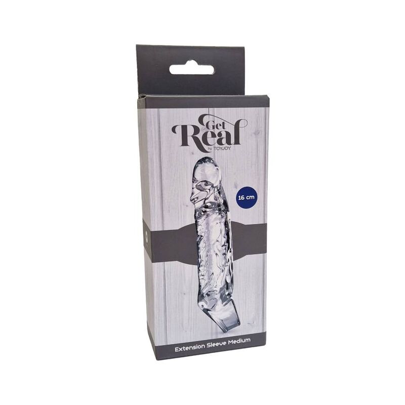 GET REAL - EXTENSIÓN MEDIO 16 CM TRANSPARENTE