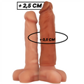 VIRILXL - EXTENSIÓN DE PENE LIQUID SILICONE V5 MARRÓN
