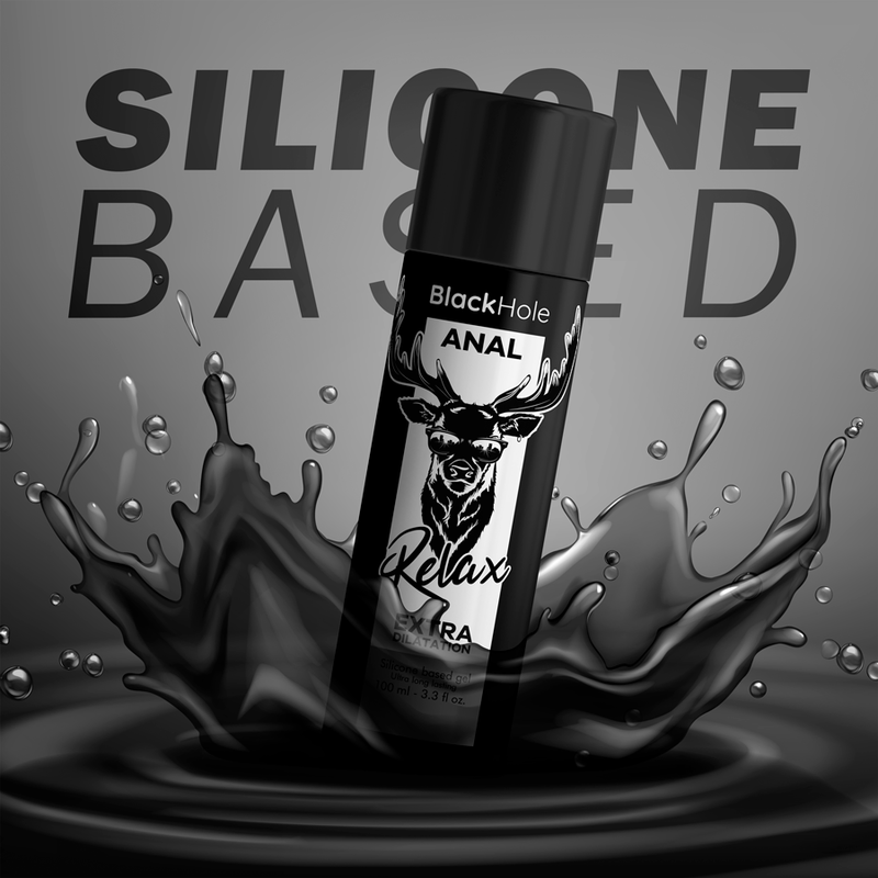BLACK HOLE - BASE SILICONA CONCENTRADA DILATACIÓN ANAL 100 ML