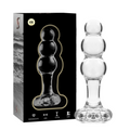NEBULA SERIES BY IBIZA - MODELO 1 PLUG CRISTAL TRANSPARENTE 10.5 CM -O- 3 CM