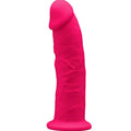 SILEXD - MODELO 2 PENE REALÍSTICO SILICONA PREMIUM SILEXPAN FUCSIA 15 CM