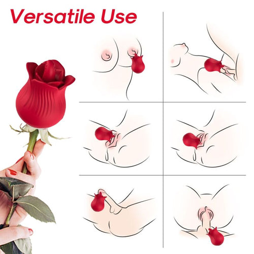 ARMONY - ROSA VIBRADOR & ESTIMULADOR ROJO