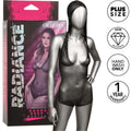 CALEXOTICS - RADIANCE BODY CON CAPUCHA Y ESCOTE EN V PRONUNCIADO TALLA GRANDE