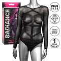 CALEXOTICS - RADIANCE BODY DE MANGA LARGA PEDRERÍA TALLA GRANDE