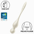 SATISFYER - LOVE BIRDS BOLAS KEGEL VIBRADORAS BLANCO