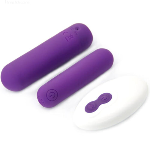 ARMONY - SPLASH JOLINE BALA VIBRADORA SILICONA CONTROL REMOTO 10 VIBRACIONES 6.5 X 1.5 CM MORADO