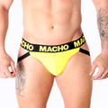 MACHO - MX25A JOCK AMARILLO LYCRA L