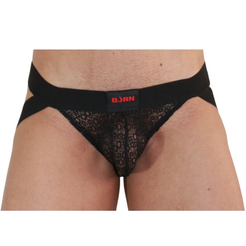 BURN - 005 JOCK LENCERO NEGRO XL