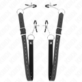 KINK - PINZAS PARA CLÍTORIS 4 ENGANCHES AJUSTABLE 34-48 CM