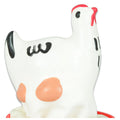 CONDOMERIE - PRESERVATIVO DECORATIVO PINTADO A MANO POLLO BLANCO