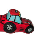 CONDOMERIE - PRESERVATIVO DECORATIVO PINTADO A MANO TRACTOR ROJO XL