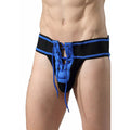 MOB - FETISH JOCKSTRAP FÚTBOL AZUL TALLA S