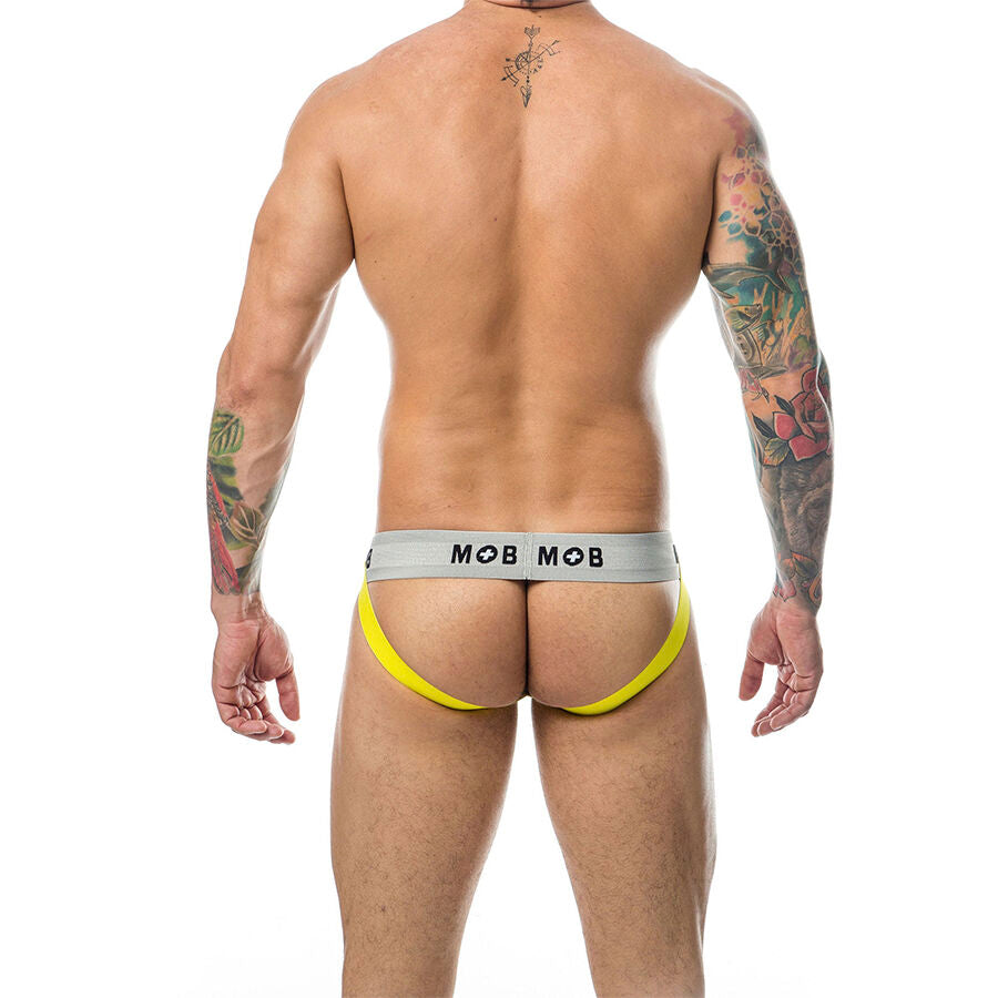 MOB - JOCK CLASICO STRIPE AMARILLO TALLA S