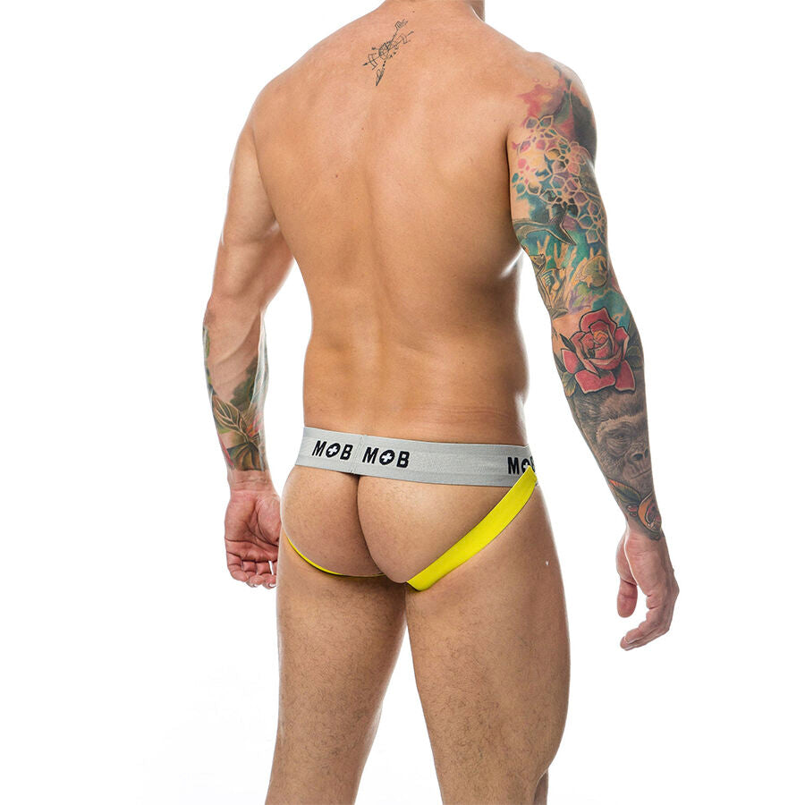 MOB - JOCK CLÁSICO STRIPE AMARILLO TALLA M