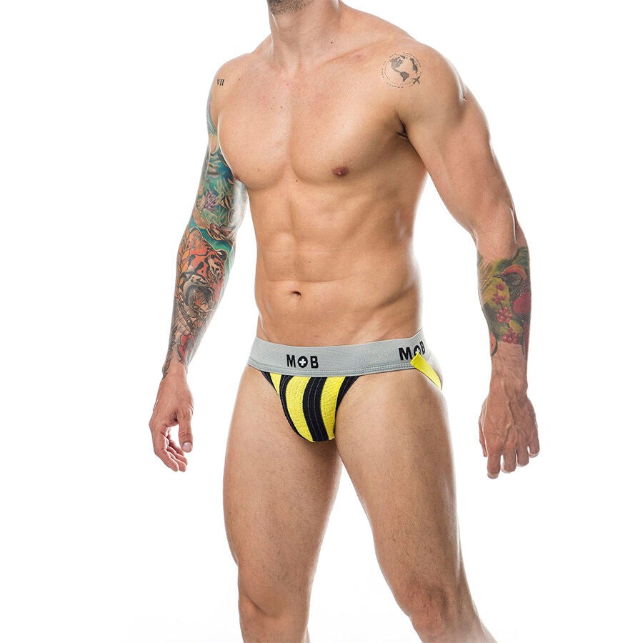 MOB - JOCK CLASICO STRIPE AMARILLO TALLA XL