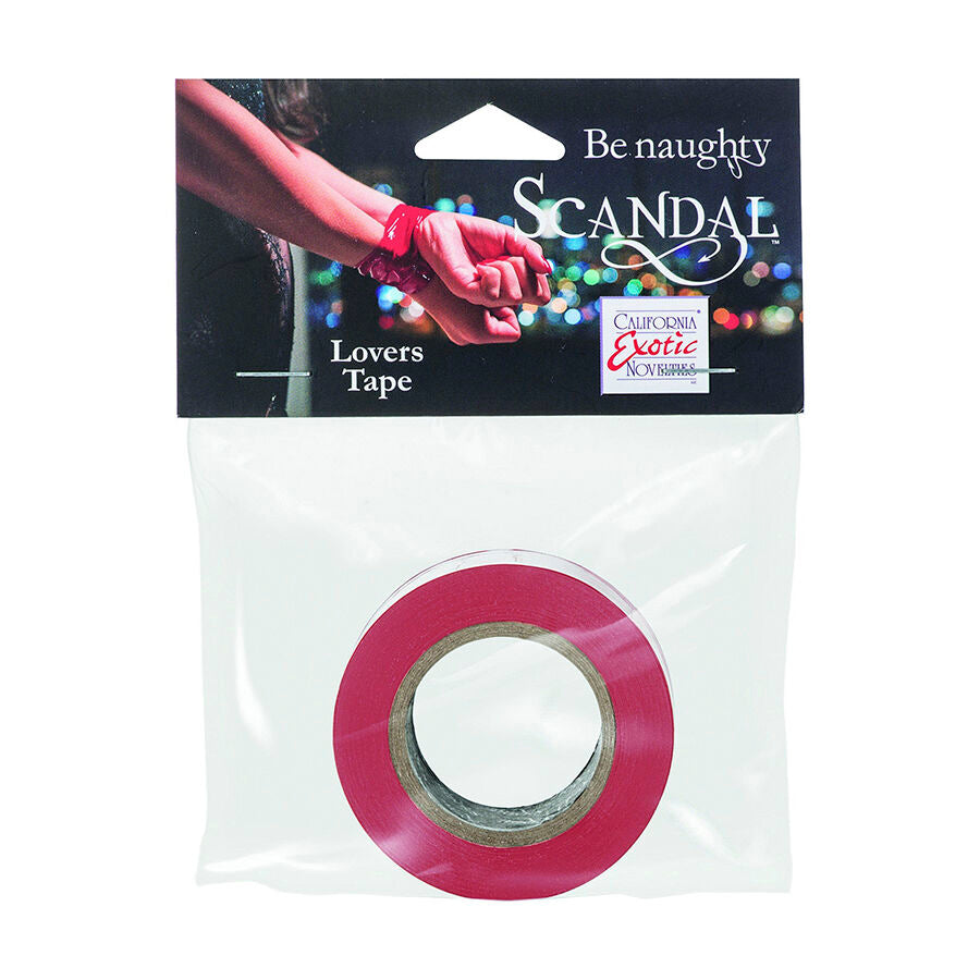 CALEXOTICS - SCANDAL CINTA DE BONDAGE ROJA