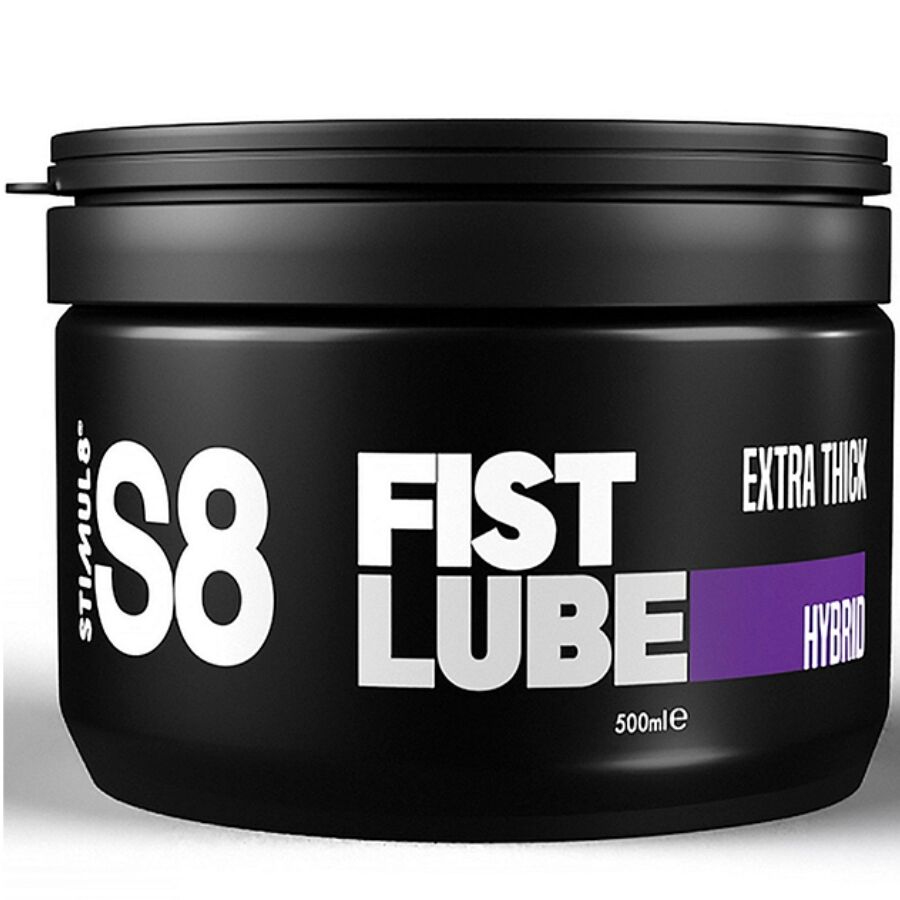 STIMUL8 - S8 LUBRICANTE PARA PUÑOS HÍBRIDO EXTRA GRUESO 500 ML