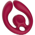SNAIL VIBE - GIZI DÚO ESTIMULADOR DE PAREJAS CONTROL REMOTO BURDEOS