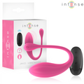 INTENSE - JANICE HUEVO VIBRADOR U DOBLE ESTIMULACIÓN 10 VIBRACIONES ROSA CONTROL REMOTO