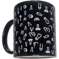 DIABLO PICANTE - TAZA NEGRA PENES 370 ML