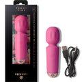 ROCKS-OFF - MINI WAND RECARGABLE 16 FUNCIONES FUCSIA