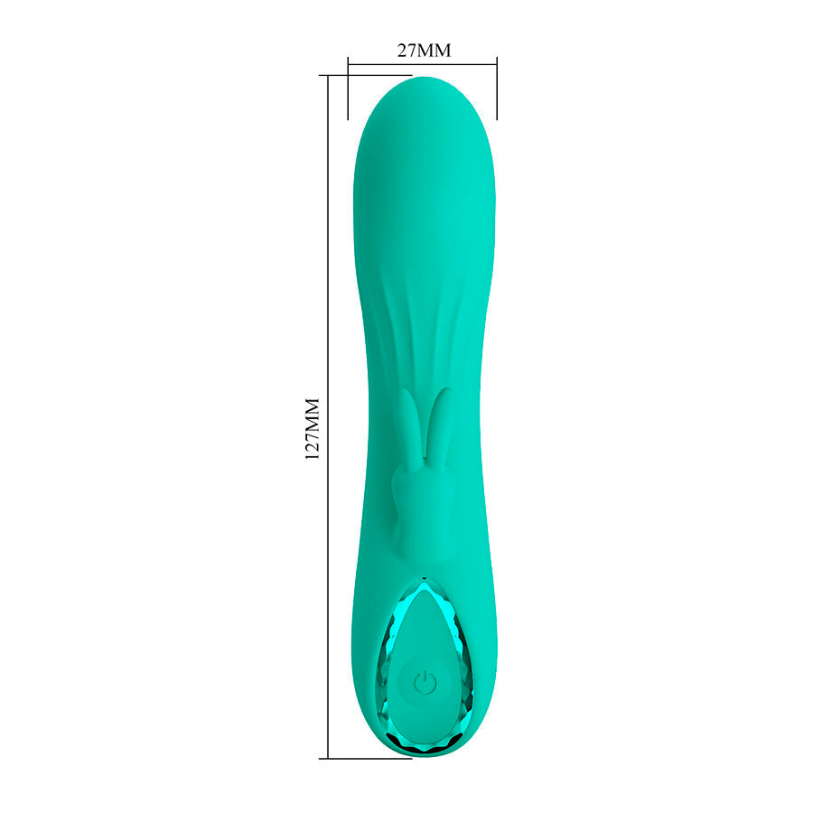 PRETTY LOVE- DJ STICK VIBRADOR PUNTO G TURQUESA