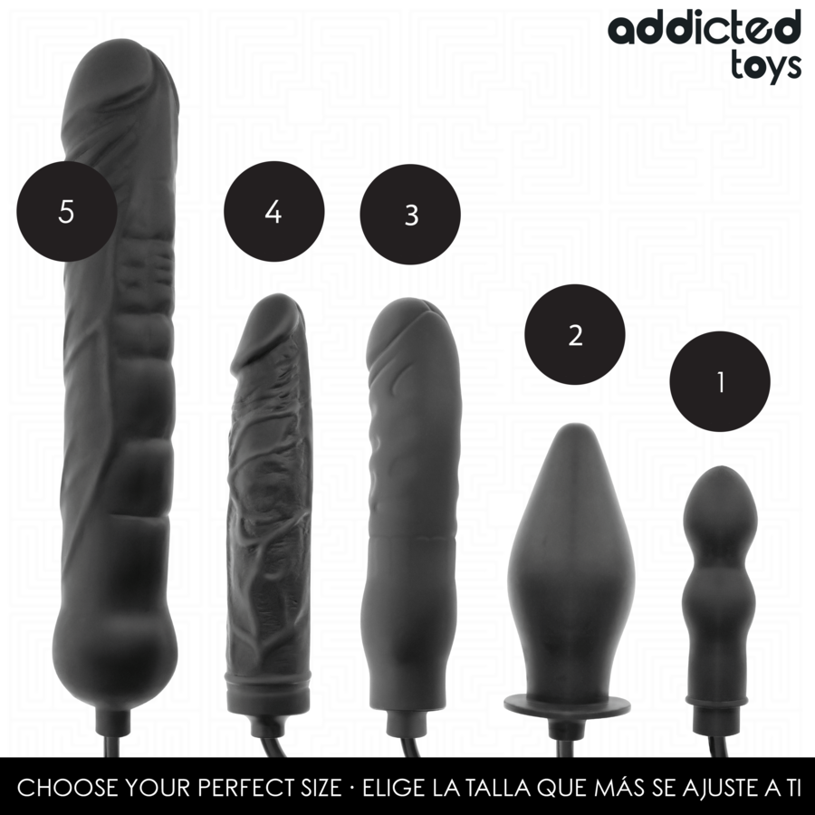 ADDICTED TOYS - DILDO INFLABLE XL MODELO 5