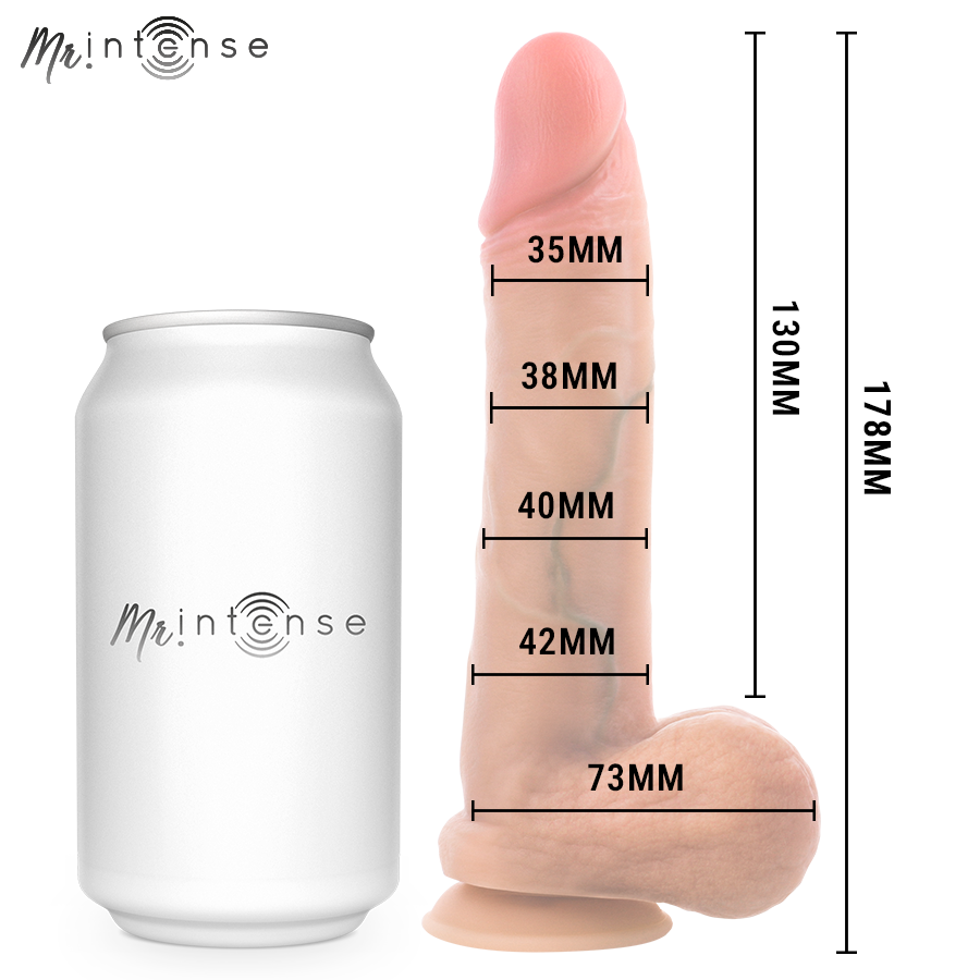 MR INTENSE - GARY S DILDO 17.8 CM -Ø- 4.2 CM