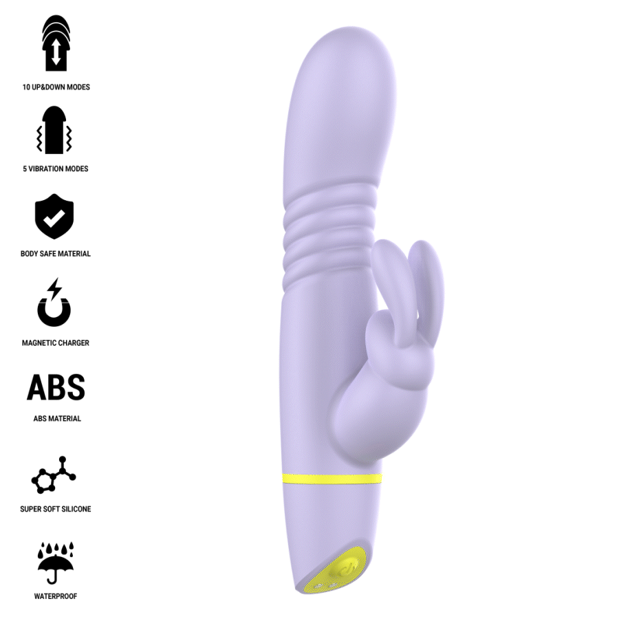 INTENSE - HELEN ESTIMULADOR RABBIT & VIBRADOR THRUSTING