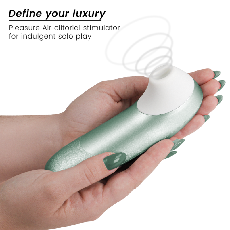 WOMANIZER - PRO VIBRANT ESTIMULADOR DE CLÍTORIS VERDE SALVIA