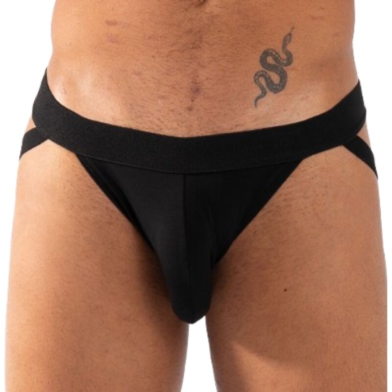 BURN - 011 JOCK DOBLE NEGRO L