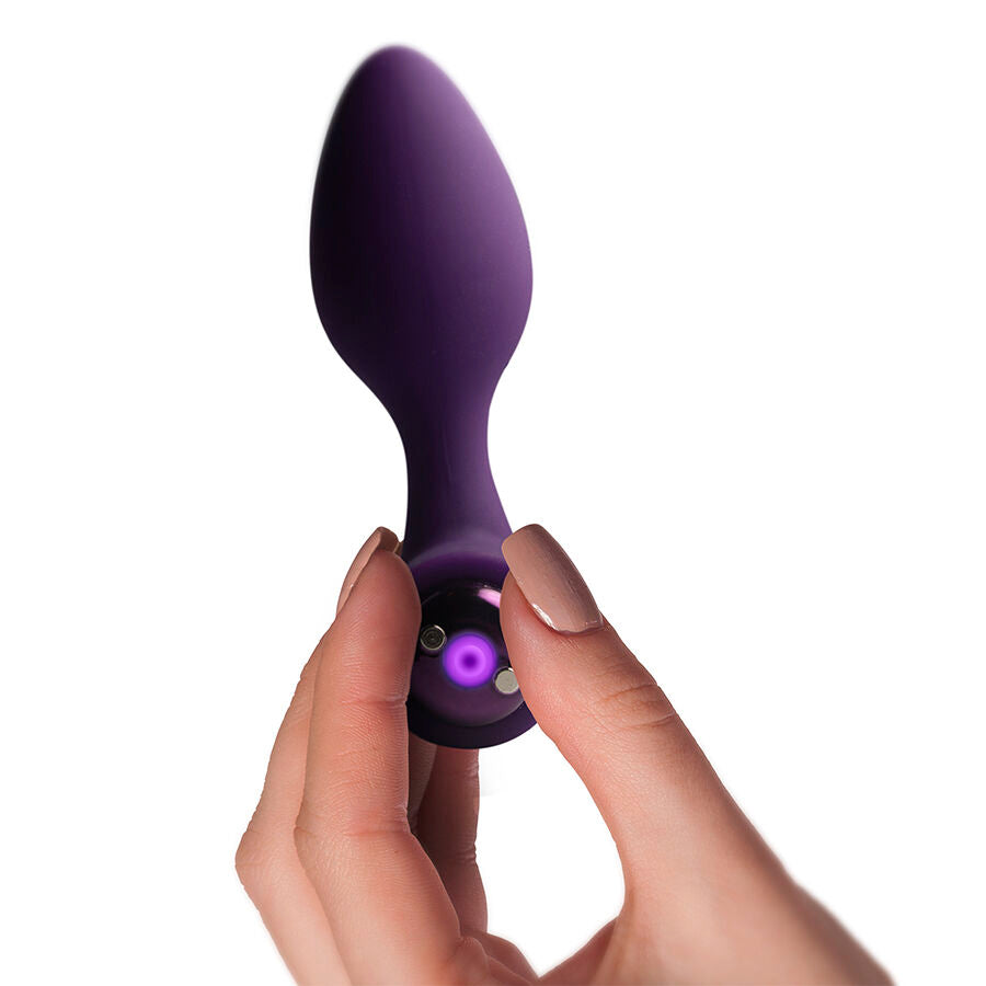 ROCKS-OFF - NOVA SOLARIS PLUG ANAL FINO RECARGABLE 16 FUNCIONES VIOLETA
