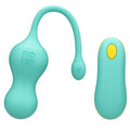 ROMP - CELLO HUEVO VIBRADOR MULTIFUNCIÓN TURQUESA CONTROL REMOTO