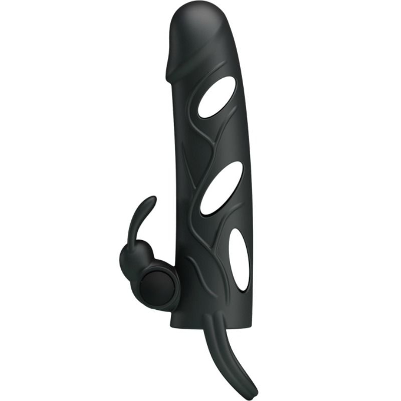 PRETTY LOVE - FUNDA SILICONA CON VIBRACIÓN 14 CM 2.0