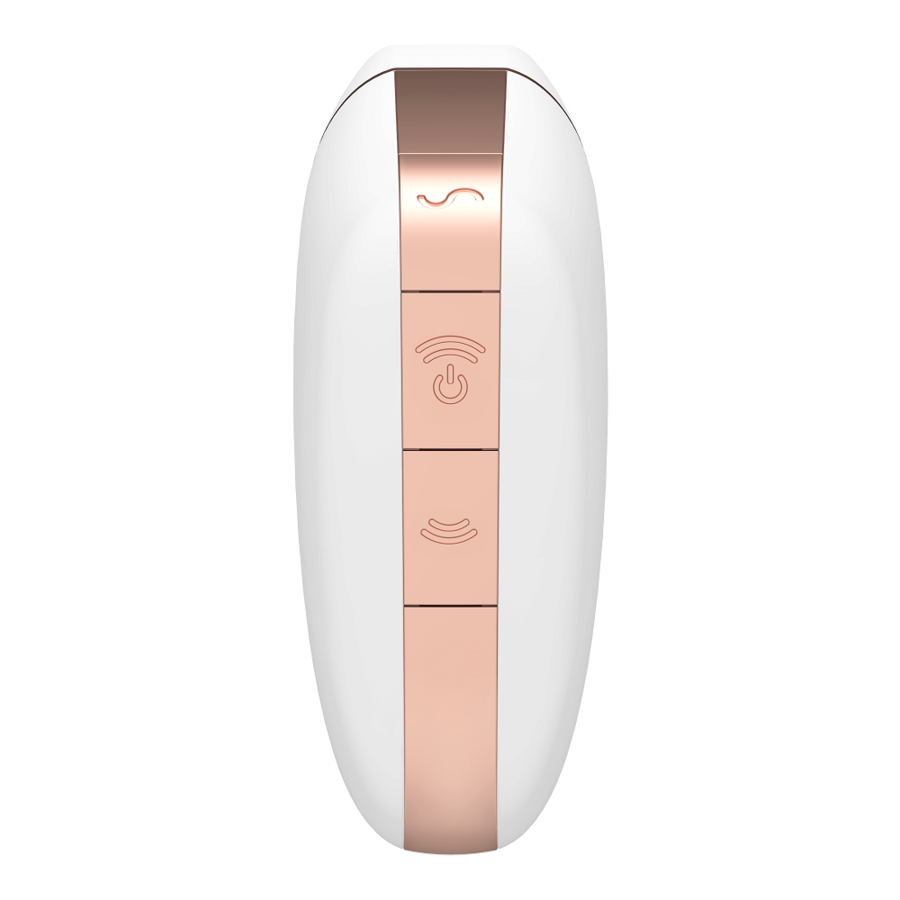 SATISFYER - LOVE TRIANGLE ESTIMULADOR Y VIBRADOR BLANCO