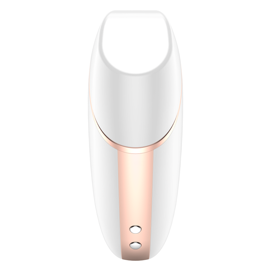 SATISFYER - LOVE TRIANGLE ESTIMULADOR Y VIBRADOR BLANCO