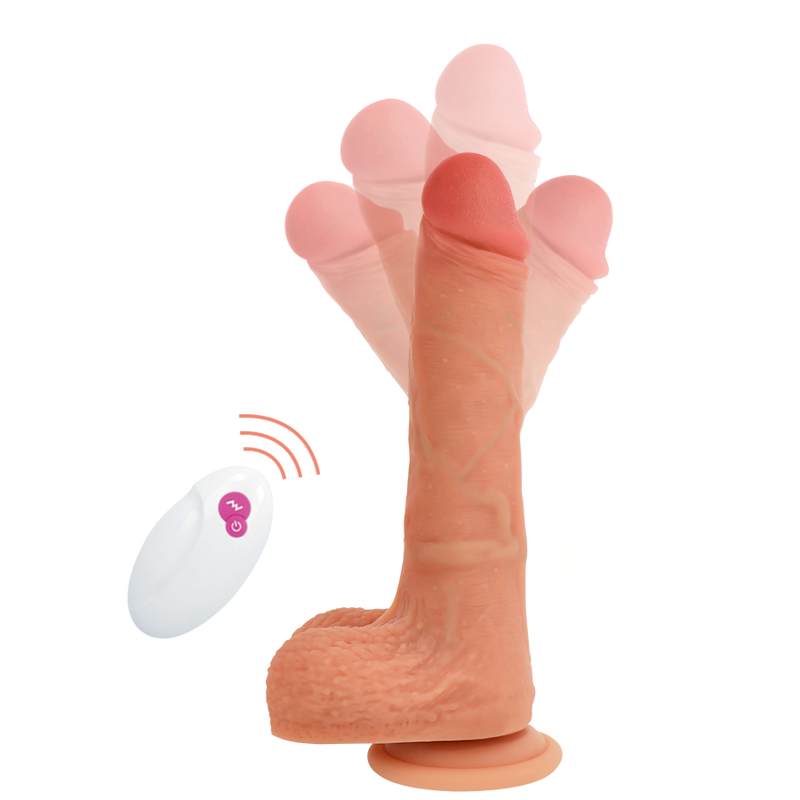 CYBER SILICOCK - REALÍSTICO CONTROL REMOTO MR RICK 20.9 CM -O- 4 CM